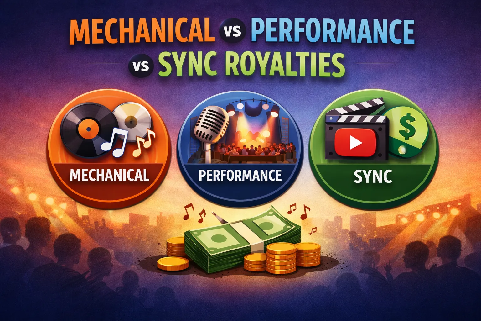 Mechanical vs Performance Royalties